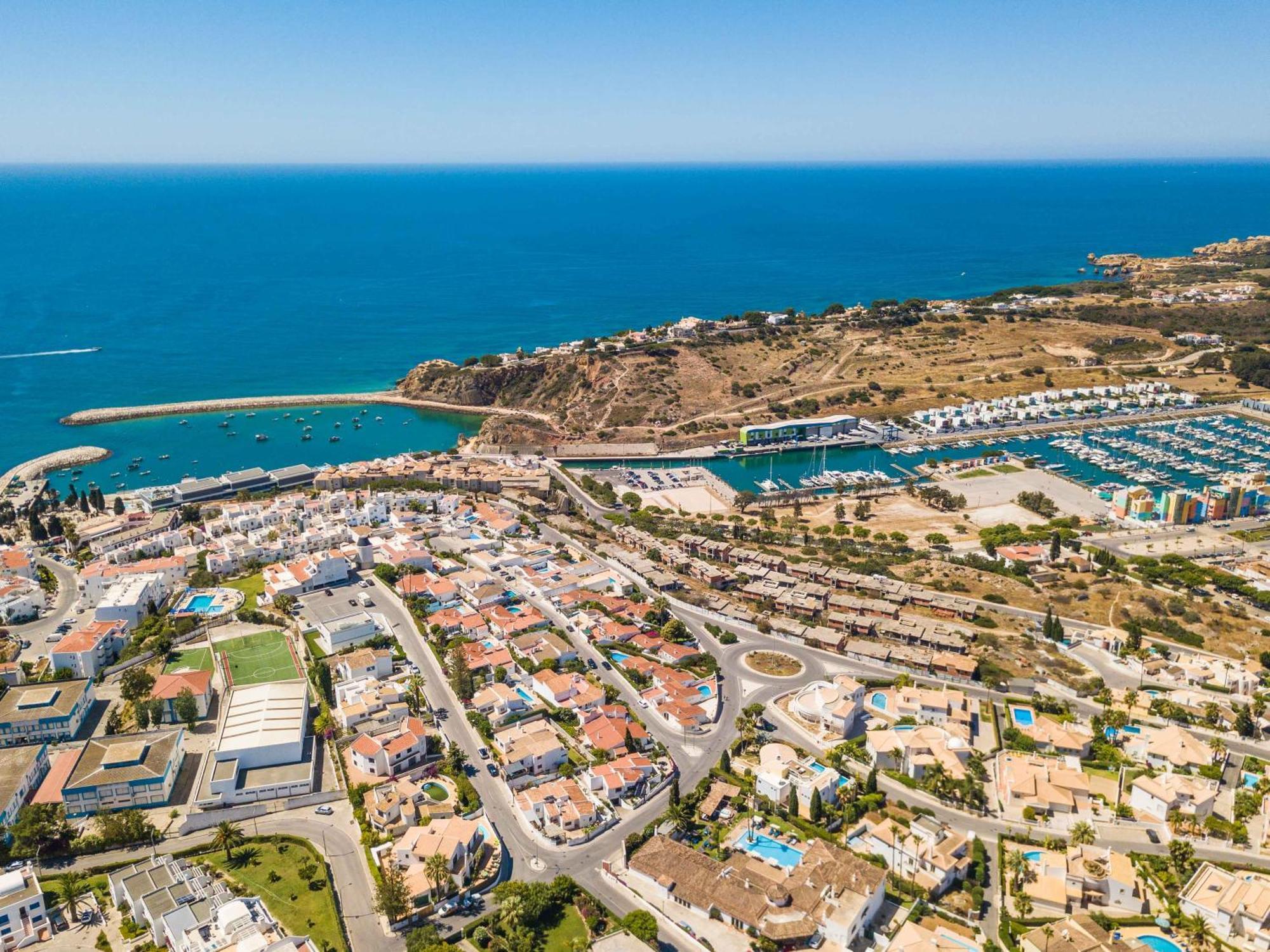 White T1 - Ocean View Apartment Albufeira Luaran gambar