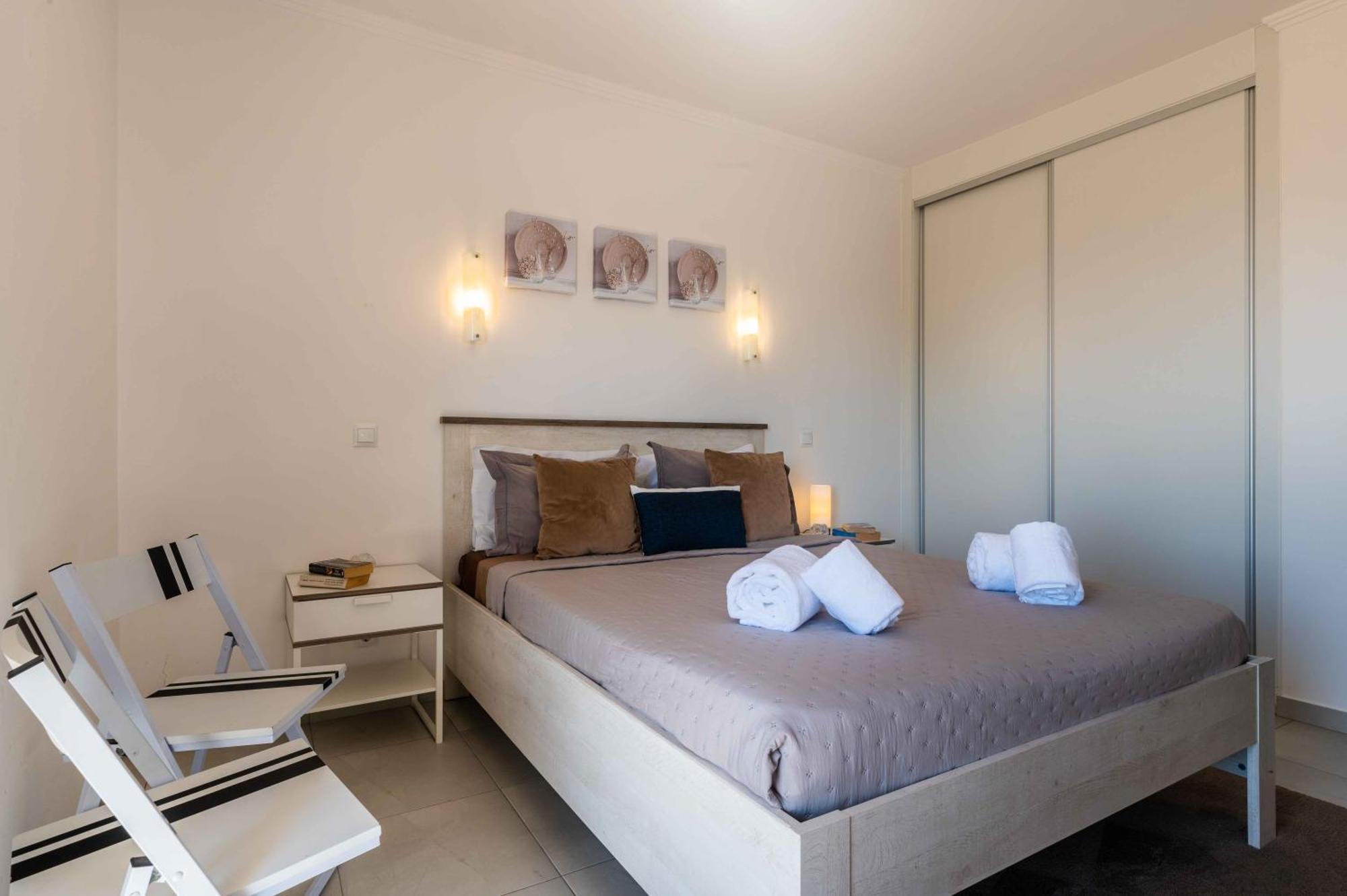 White T1 - Ocean View Apartment Albufeira Luaran gambar